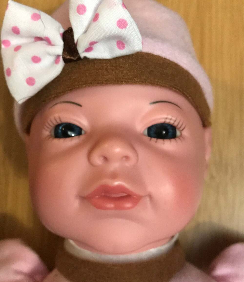 Kingstate Babydoll Blue Realistic Eyes Play Toys Christmas Gifts Birthday Toys